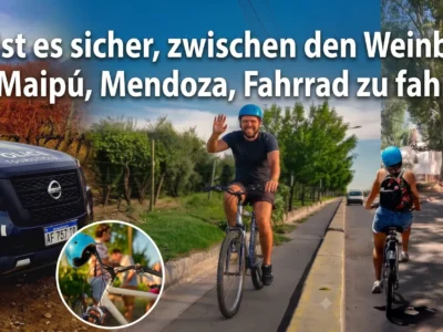 Ist es sicher, zwischen den Weingütern in Maipú Fahrrad zu fahren?