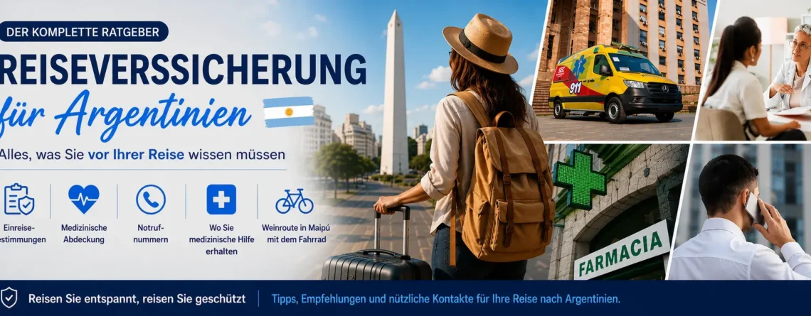 Reiseversicherung für Argentinien