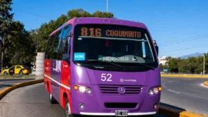 Buslinie 816 für Gäste, die die Weinstraße von Maipú erreichen möchten
