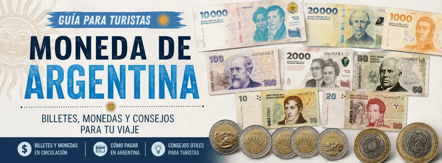 Moneda de Argentina para turistas