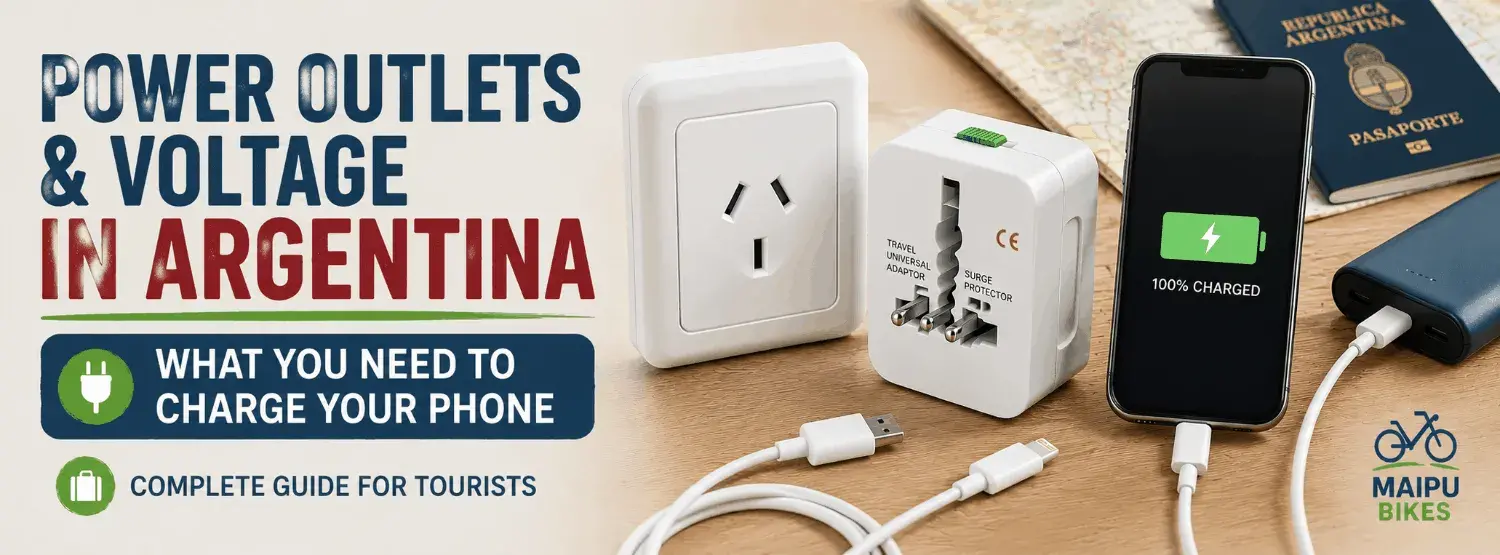 Power outlets and voltage in Argentina