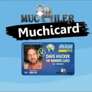Logo de MuchiCard: beneficios para viajeros en Maipu Bikes.