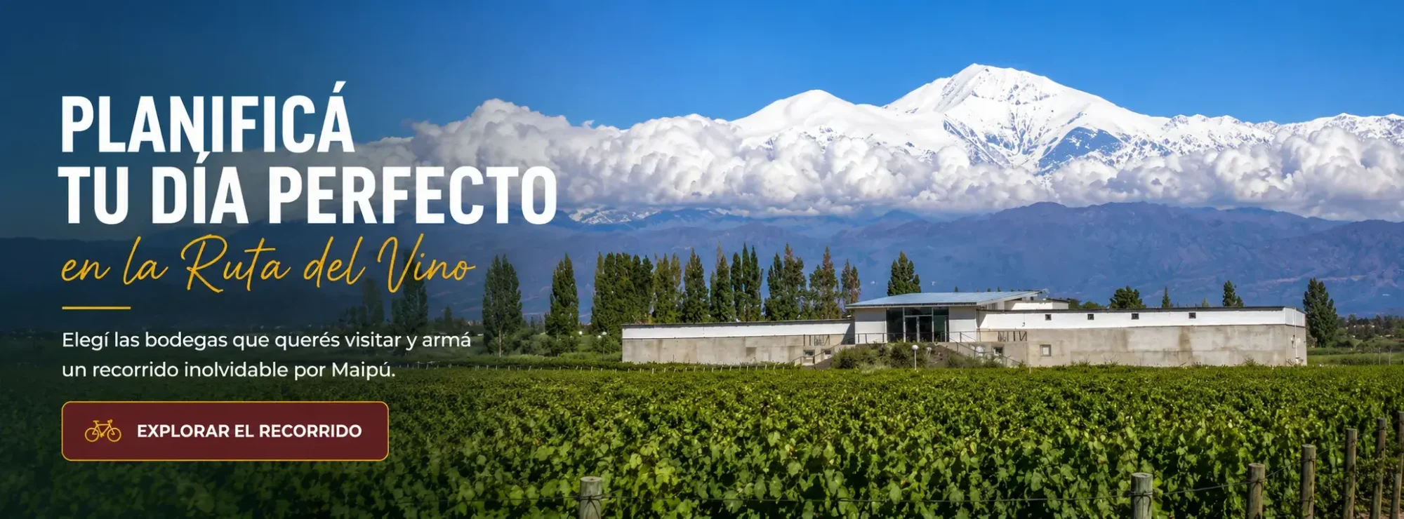 Bodegas y restaurantes para visitar en Maipú, Mendoza