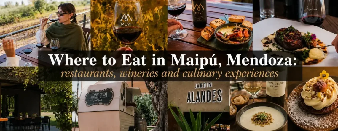 Where to Eat in Maipú, Mendoza: restaurants, wineries and culinary experiences