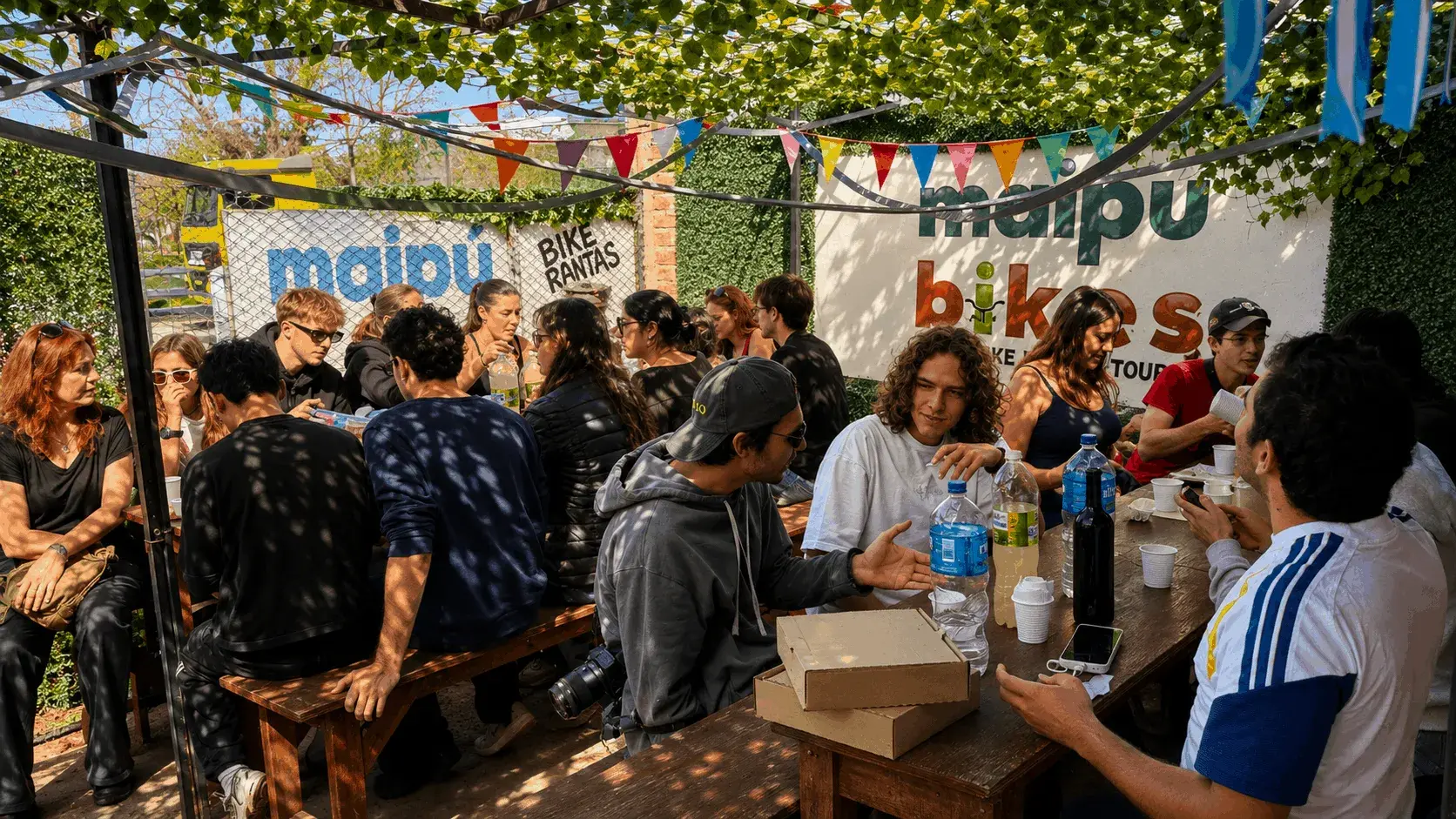 Happy Hour con Malbec gratis en Maipu Bikes