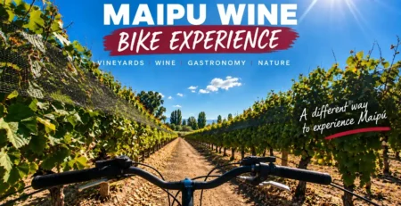 Maipu Wine Bike Experience cycling through the vineyards of the Maipu Wine Route