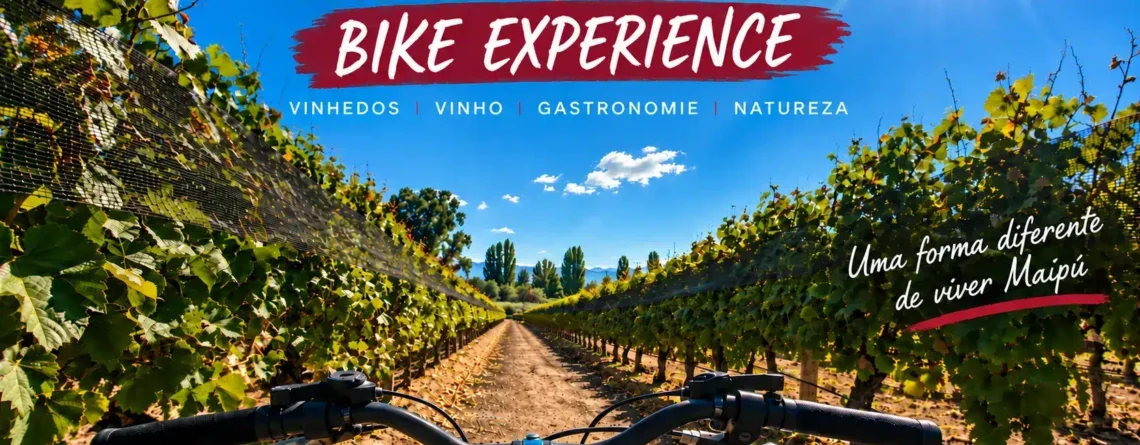 Maipu Wine Bike Experience de bicicleta pelos vinhedos da Rota do Vinho de Maipu