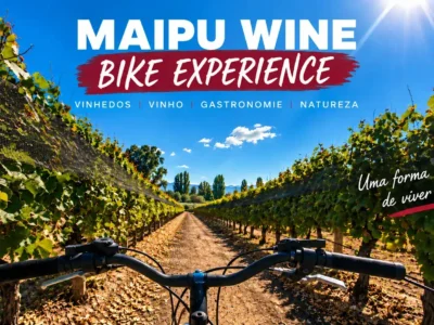 Maipu Wine Bike Experience de bicicleta pelos vinhedos da Rota do Vinho de Maipu