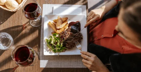 Tercer paso del menú maridado de Mevi: plato principal