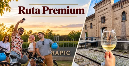 Ruta Premium de Maipú con bicicletas y experiencia de vino en Trapiche